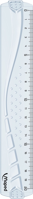 Liniaal Maped Geometric 20cm transparant — Foto 2 van 2