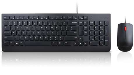 Lenovo 4X30L79894 toetsenbord Inclusief muis Kantoor USB Frans Zwart afbeelding