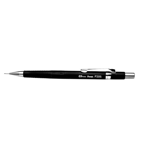 Vulpotlood Pentel P205 HB 0.5mm zwart afbeelding