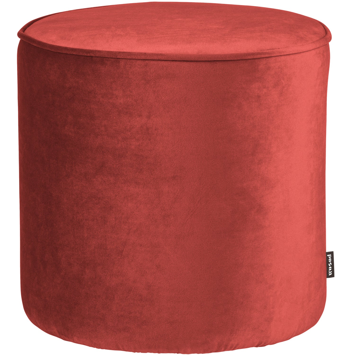 Poef Sara Hoog Raspberry 46Xo46 afbeelding