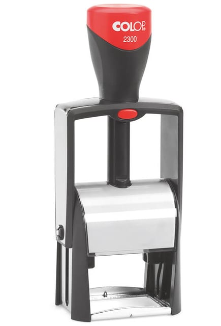 Tekststempel Colop 2300 personaliseerbaar 7regels 44x29mm afbeelding