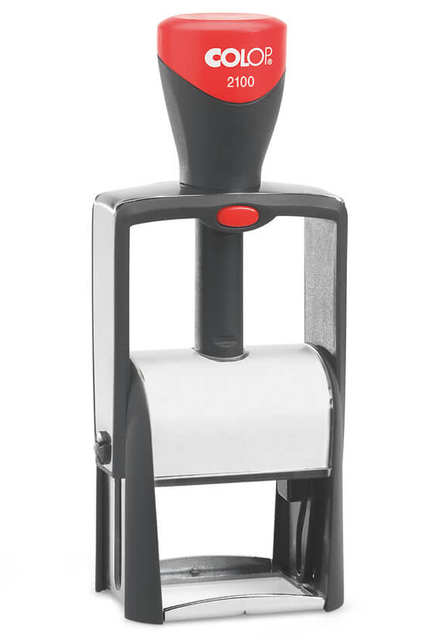 Tekststempel Colop 2100 personaliseerbaar 6regels 41x24mm afbeelding