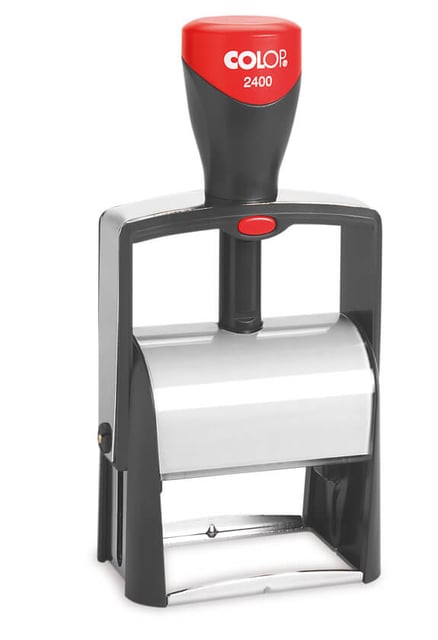 Tekststempel Colop 2400 personaliseerbaar 6regels 58x27mm afbeelding