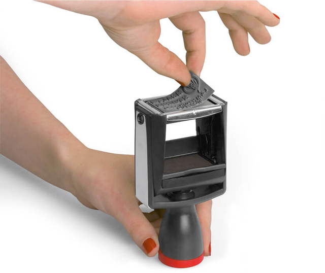 Tekststempel Colop 2600 personaliseerbaar 8regels 58x37mm — Foto 2 van 2