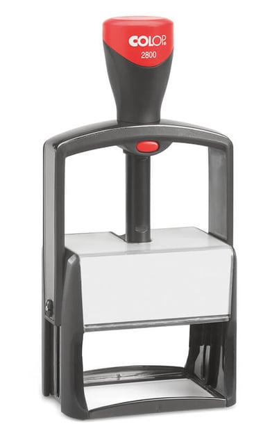 Tekststempel Colop 2800 personaliseerbaar 10regels 68x49mm afbeelding