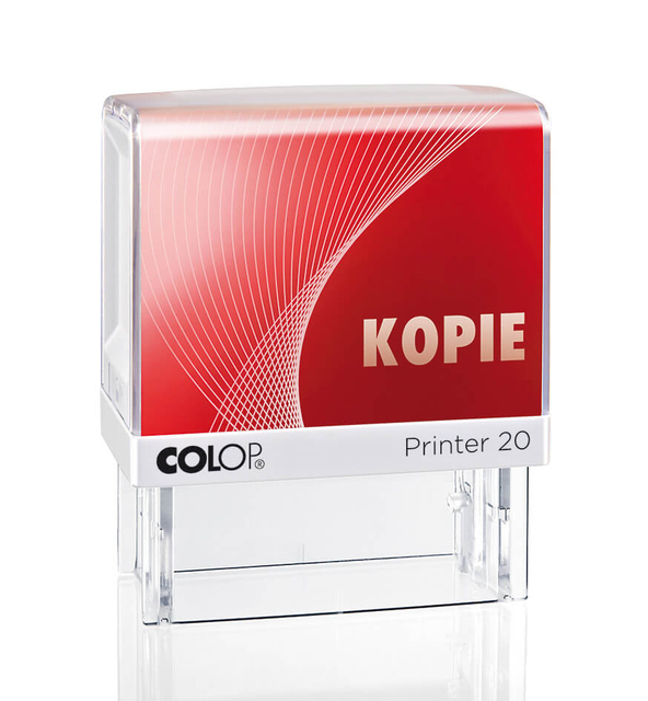 Tekststempel Colop Printer 20/L kopie rood afbeelding