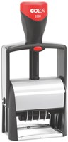 Woord-datumstempel Colop 2660 personaliseerbaar 37x58