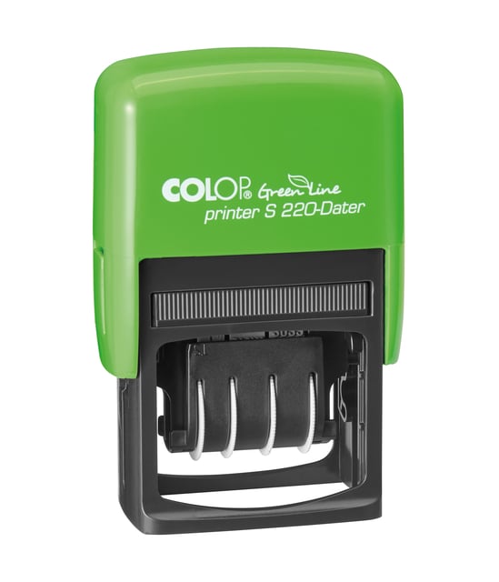 Datumstempel Colop Printer S 220 Green Line Nederlands afbeelding