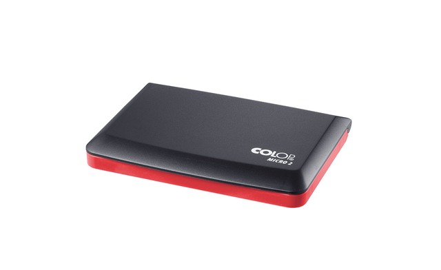 Inktkussen Colop Micro 2 110x70mm rood — Foto 2 van 2