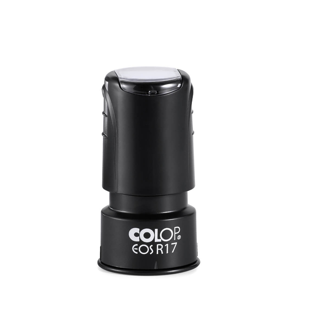 Tekststempel Colop EOS R 17 personaliseerbaar met stempelplaat zwart afbeelding
