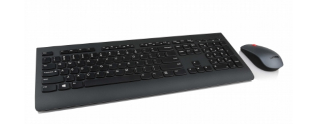 Lenovo 4X30H56829 toetsenbord Inclusief muis Universeel RF Draadloos QWERTY Amerikaans Engels Zwart afbeelding