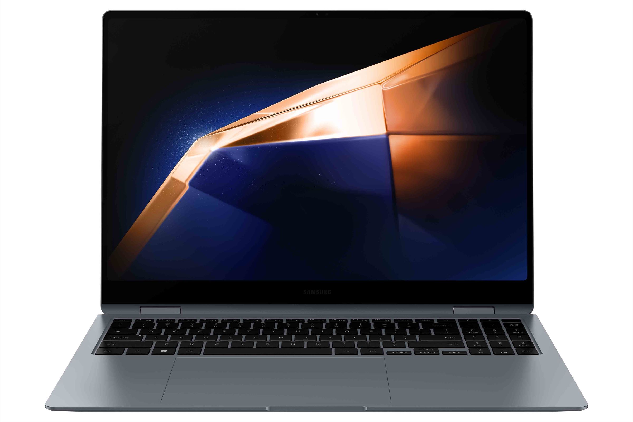 Samsung Galaxy Book4 Pro 360 Intel Core Ultra 7 155H Laptop 40 6 cm (16") Touchscreen WQXGA+ 16 GB LPDDR5x-SDRAM 1 TB SSD Wi-Fi 6E (802.11ax) Windows 11 Home Grijs