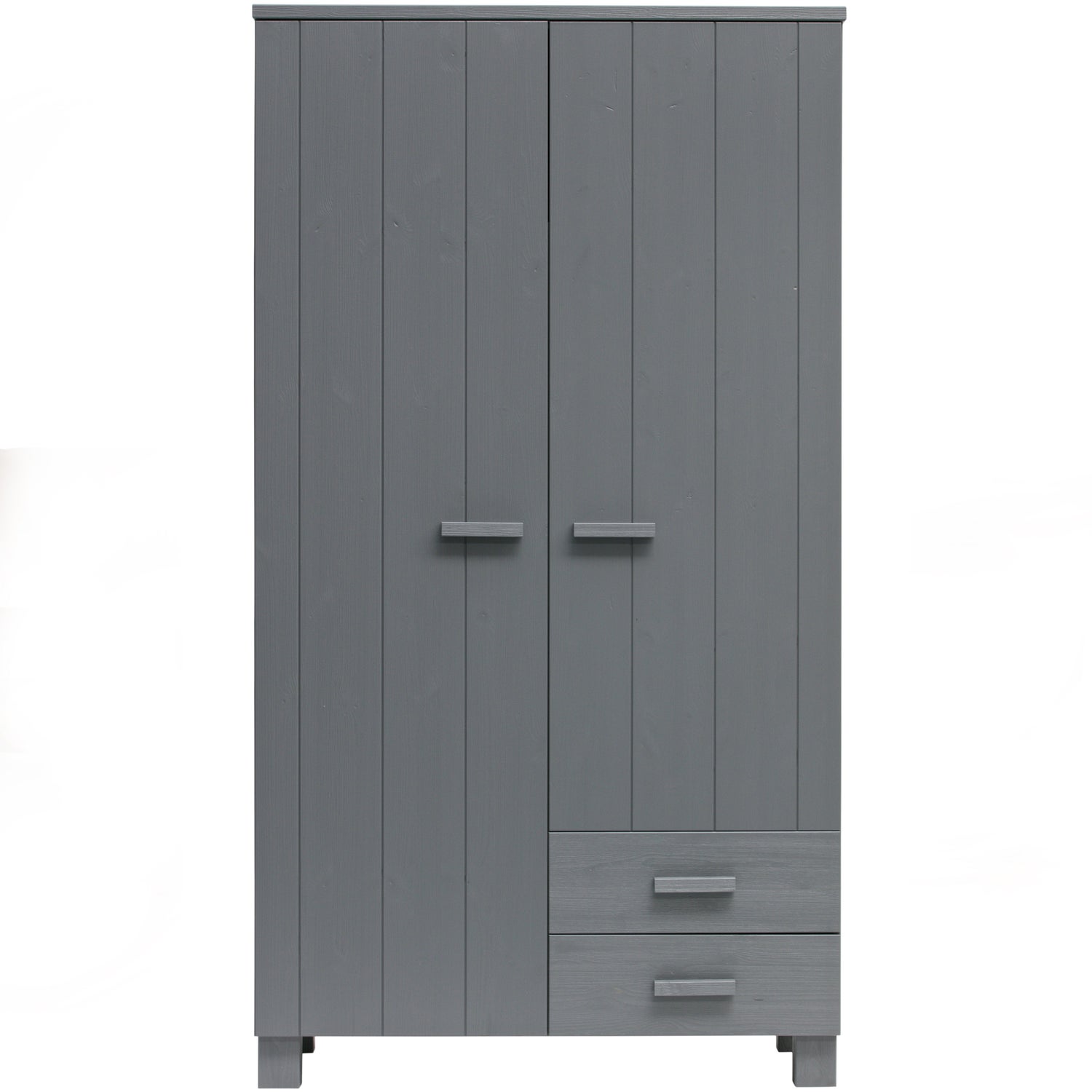 Kast Dennis Met Laden Grenen Steel Grey Geborsteld [Fsc] afbeelding