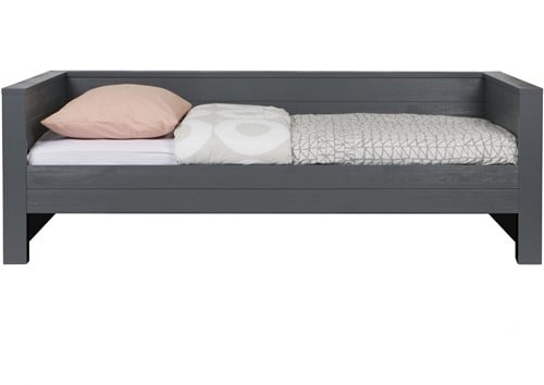 Bedbank Dennis Steel Grey (Excl Lade) [Fsc]