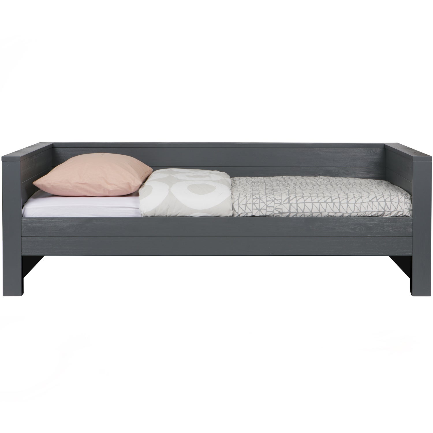 Bedbank Dennis Steel Grey (Excl Lade) [Fsc] afbeelding