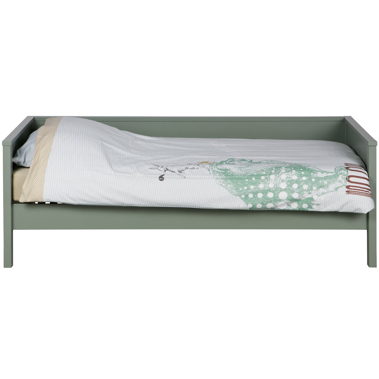 Bedbank Nikki Grenen Jadegroen (Excl Lade) [Fsc] afbeelding
