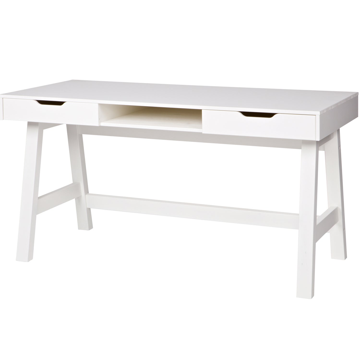 Bureau Nikki Grenen Wit [Fsc] afbeelding
