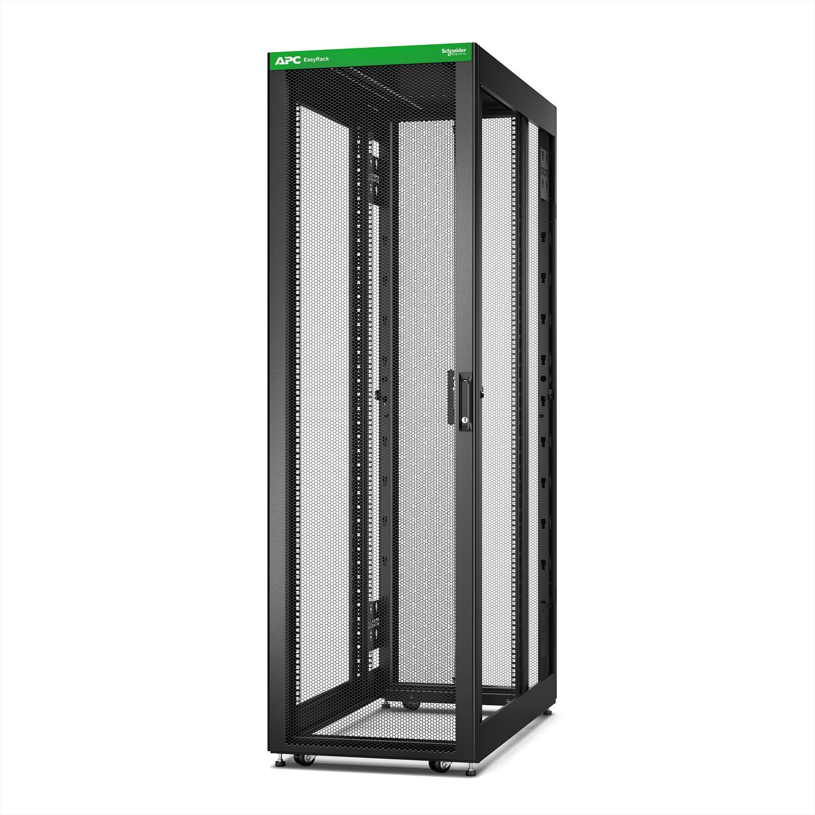 APC NetShelter Easy ER6220 - 42U/HE, 600mm(b) x 1200mm(d) 19" IT rack, zonder zijpanelen afbeelding