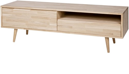 Tv Meubel Tygo 150 Eiken Met Retro Poten  [Fsc]