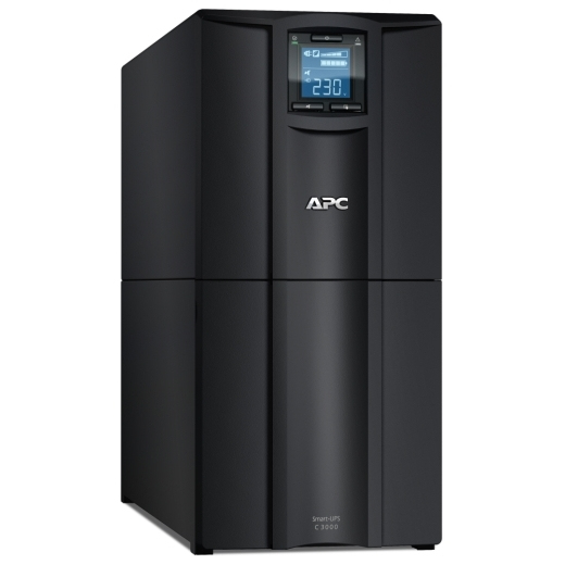 APC Smart-UPS SMC3000I Noodstroomvoeding - 8x C13, 1x C19, USB, 3000VA afbeelding
