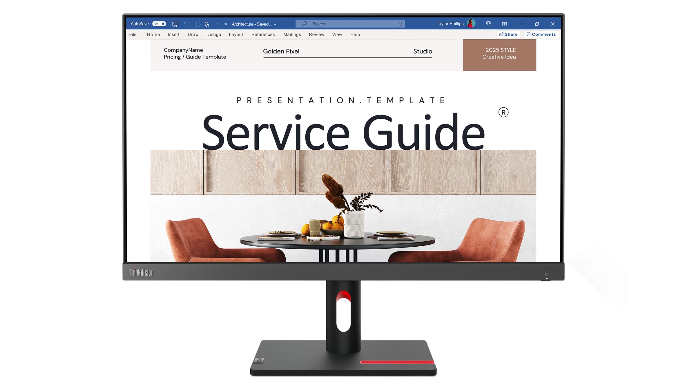 Lenovo ThinkVision S24i-30 LED display 60,5 cm (23.8") 1920 x 1080 Pixels Full HD Zwart afbeelding