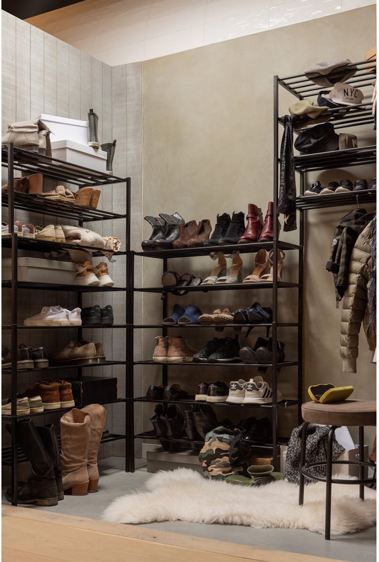 Schoenenrek, 2-laags klein schoenenrek, geschikt voor 6 paar schoenen Schoenenrek, 2-laags klein schoenenrek, geschikt voor 6 paar schoenen