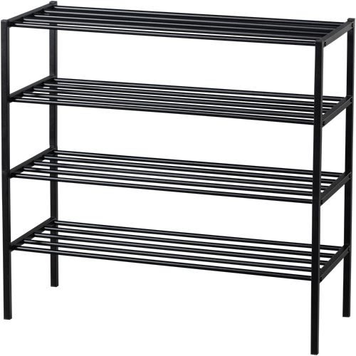 Schoenenrek Ferro Stapel V 2 Metaal Zwart