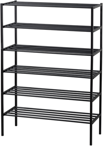 Schoenenrek Ferro Stapel V 3 Metaal Zwart