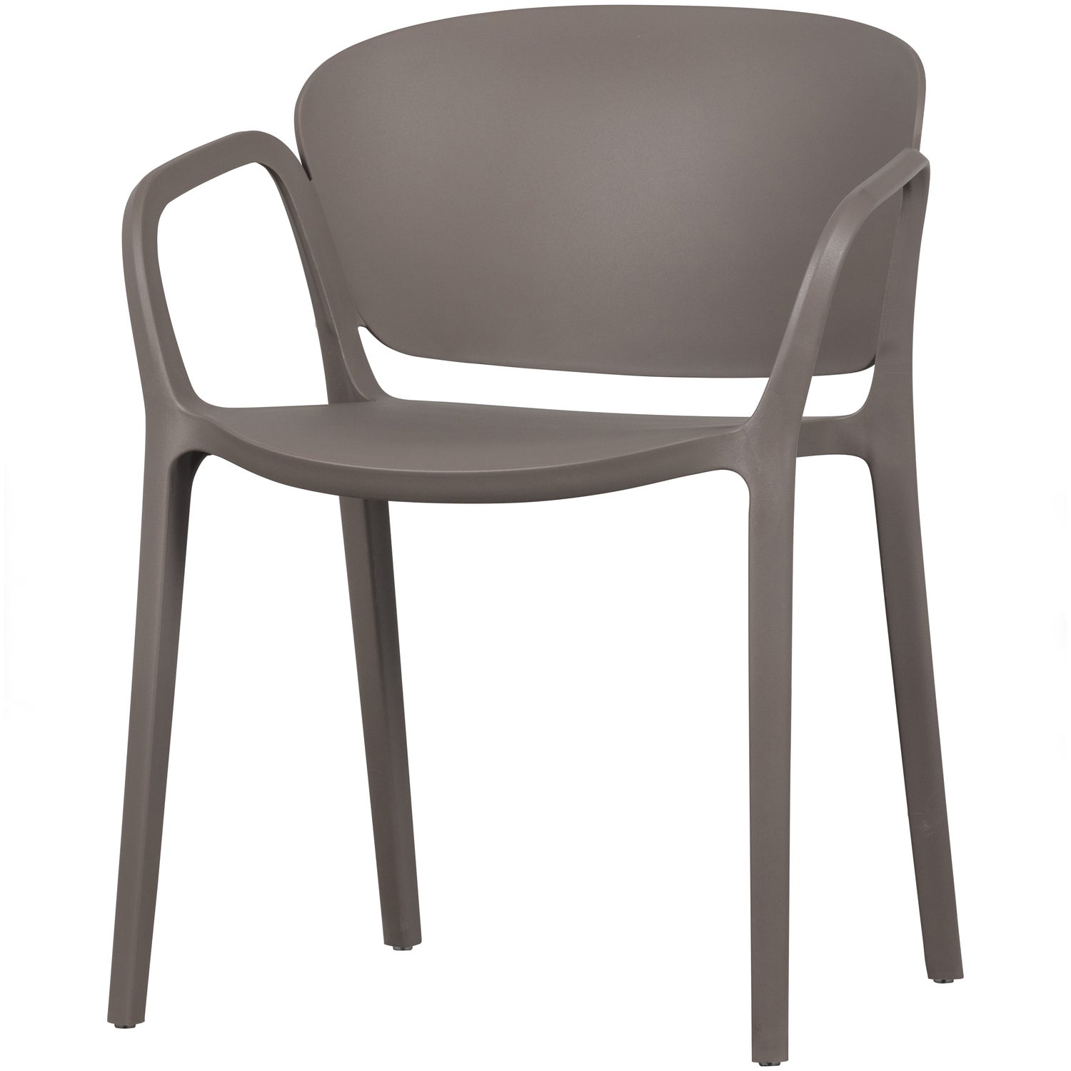 WOOOD Tuinstoel Bent Kunststof Taupe