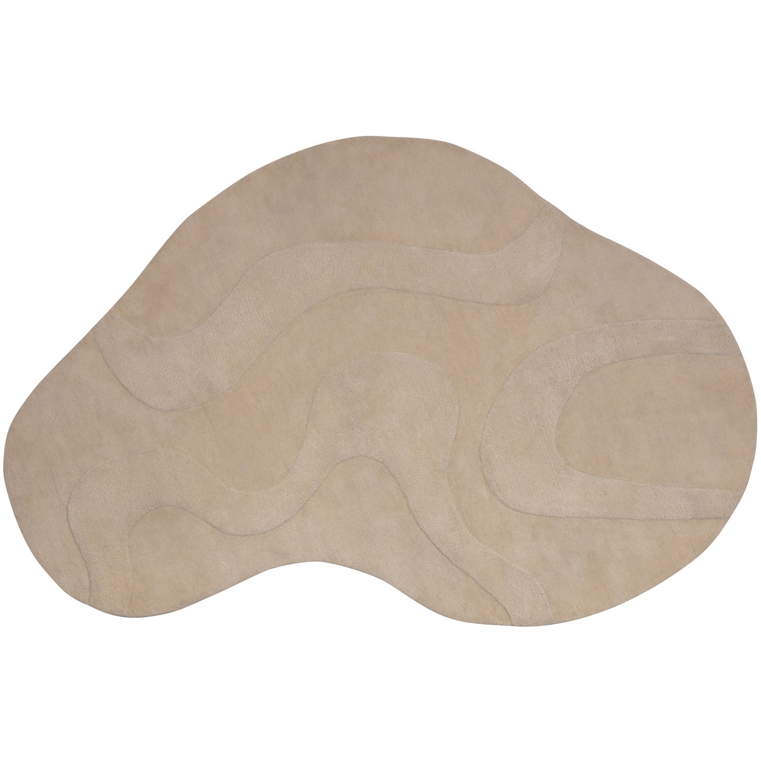 Vloerkleed Alya Organisch Milk 170x240cm afbeelding