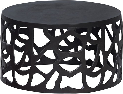 JASPER SALONTAFEL METAAL ZWART