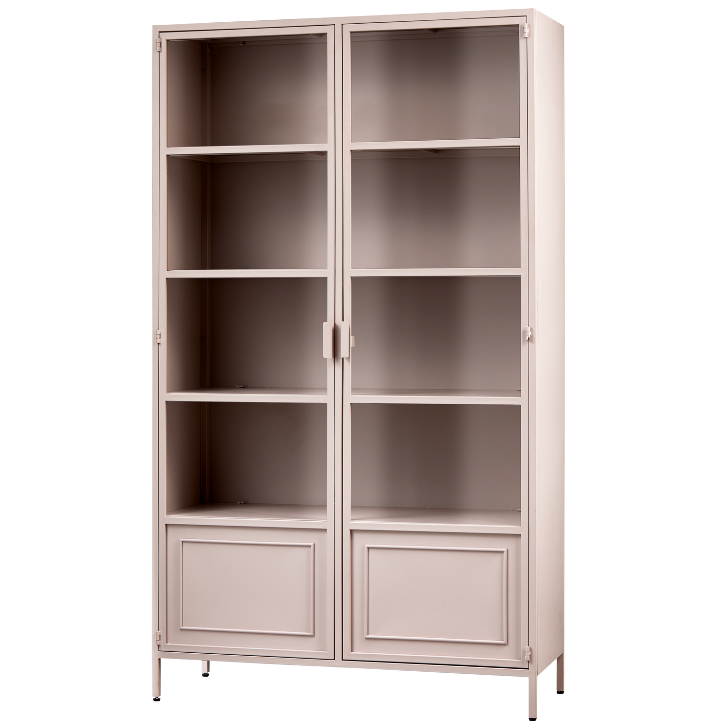 WOOOD Vitrinekast Ronja Xl Metaal Soft Pink