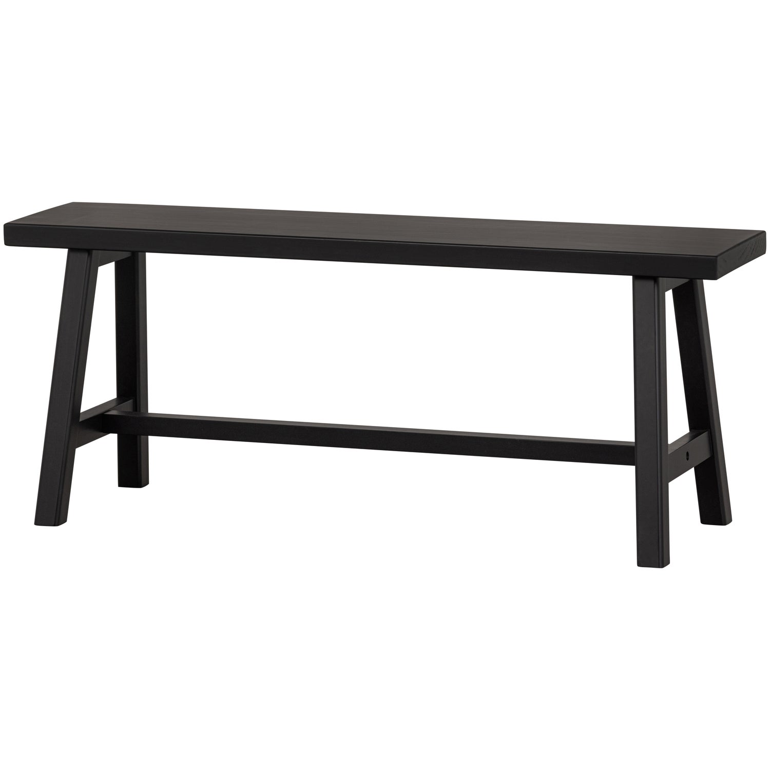 IMME BANKJE HOUT ZWART 110CM afbeelding