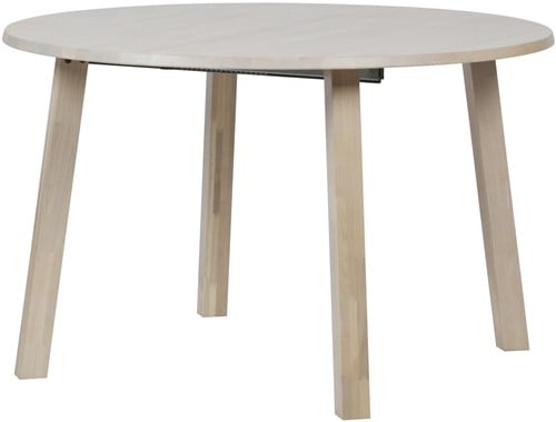 LANGE JAN UITSCHUIFBARE EETTAFEL ROND EIKEN SYDNEY [fsc]