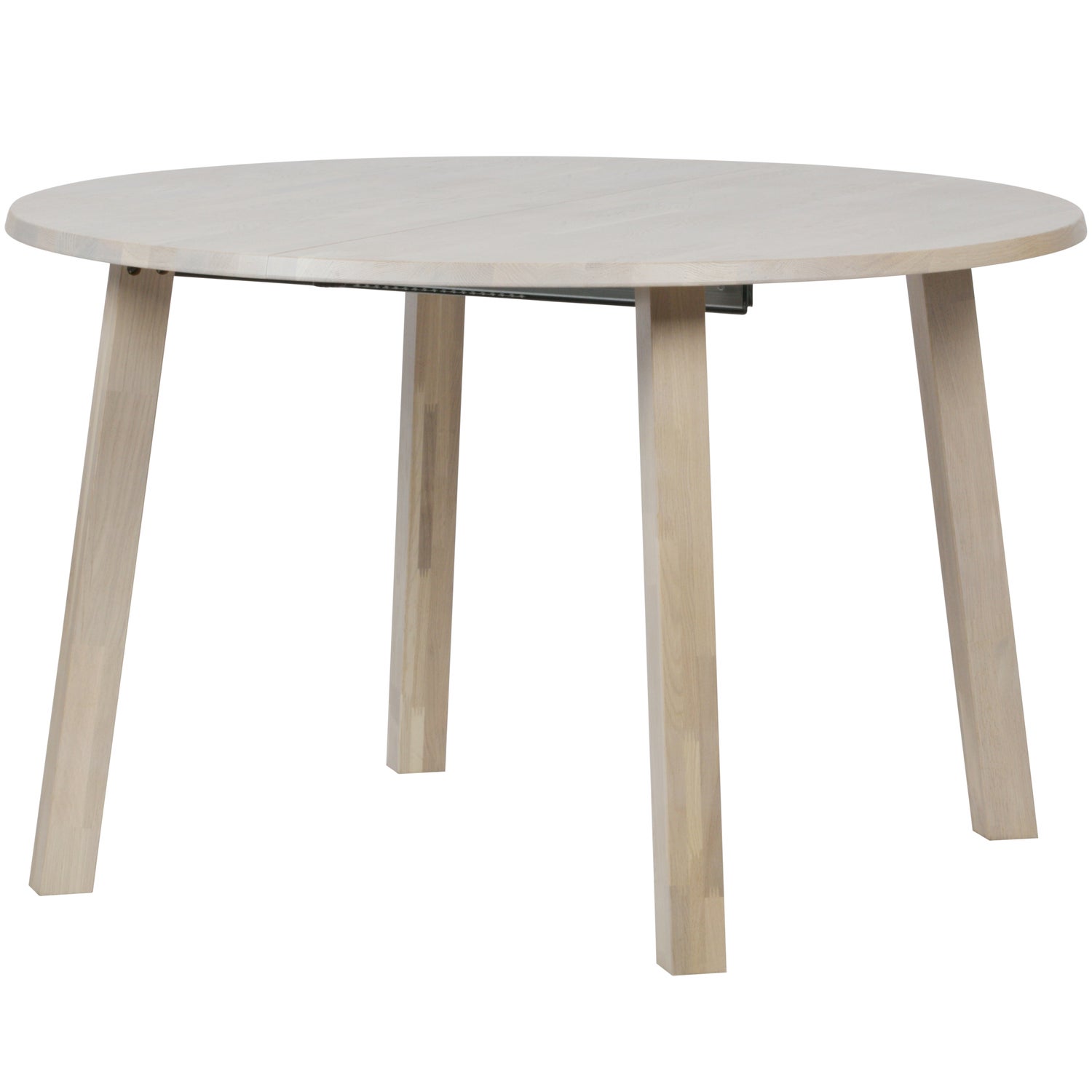 WOOOD LANGE JAN UITSCHUIFBARE EETTAFEL ROND EIKEN SYDNEY [fsc]