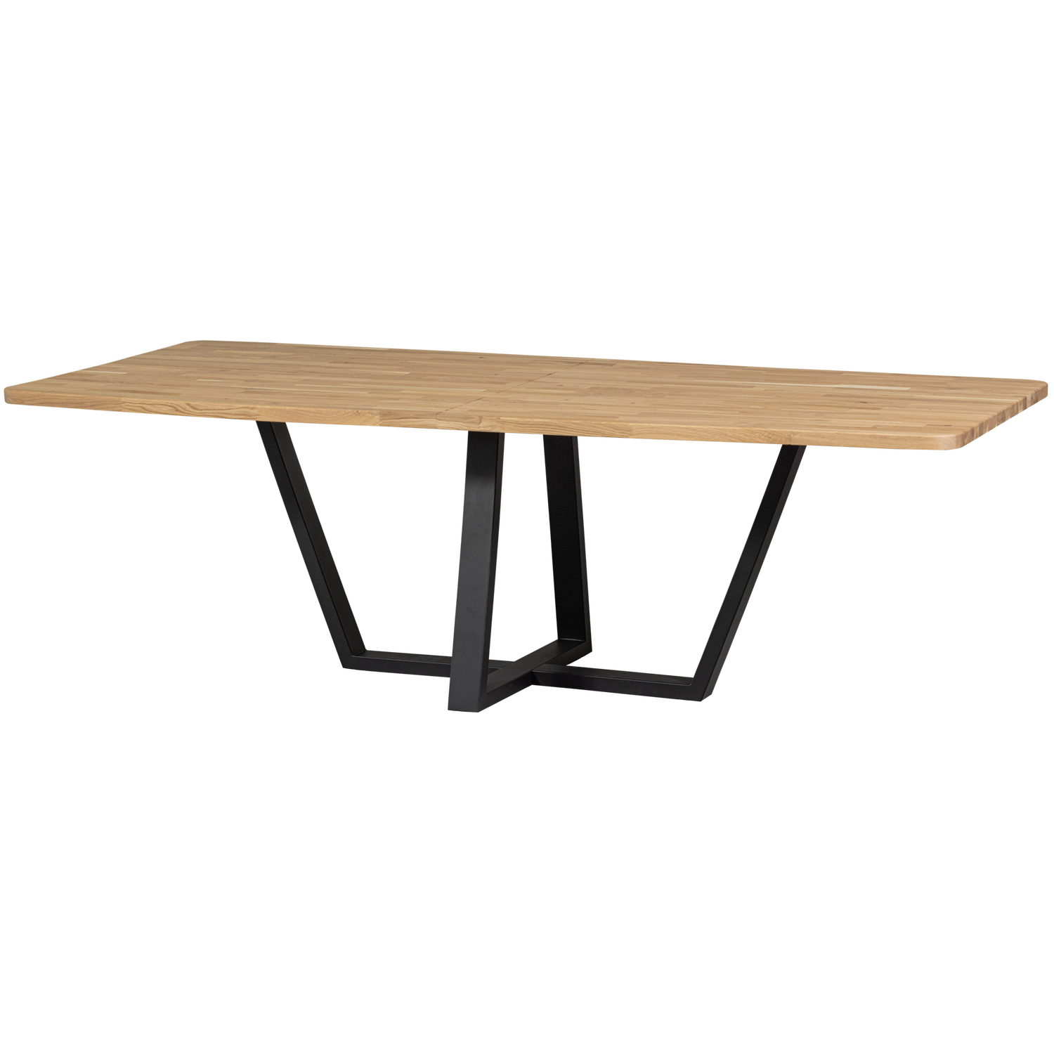 Combi-Tablo: Xl Tafelblad Eiken 240X100 & Drenthe Poot [Fsc] afbeelding