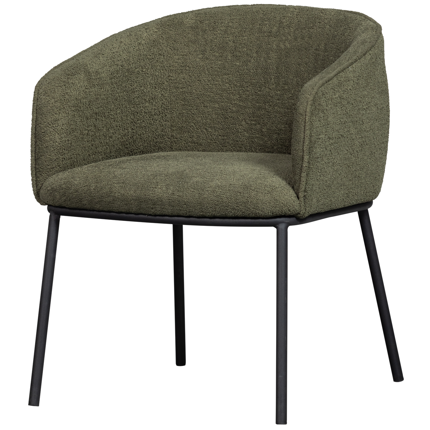 WOOOD Eetkamerstoel Leon Forest Green