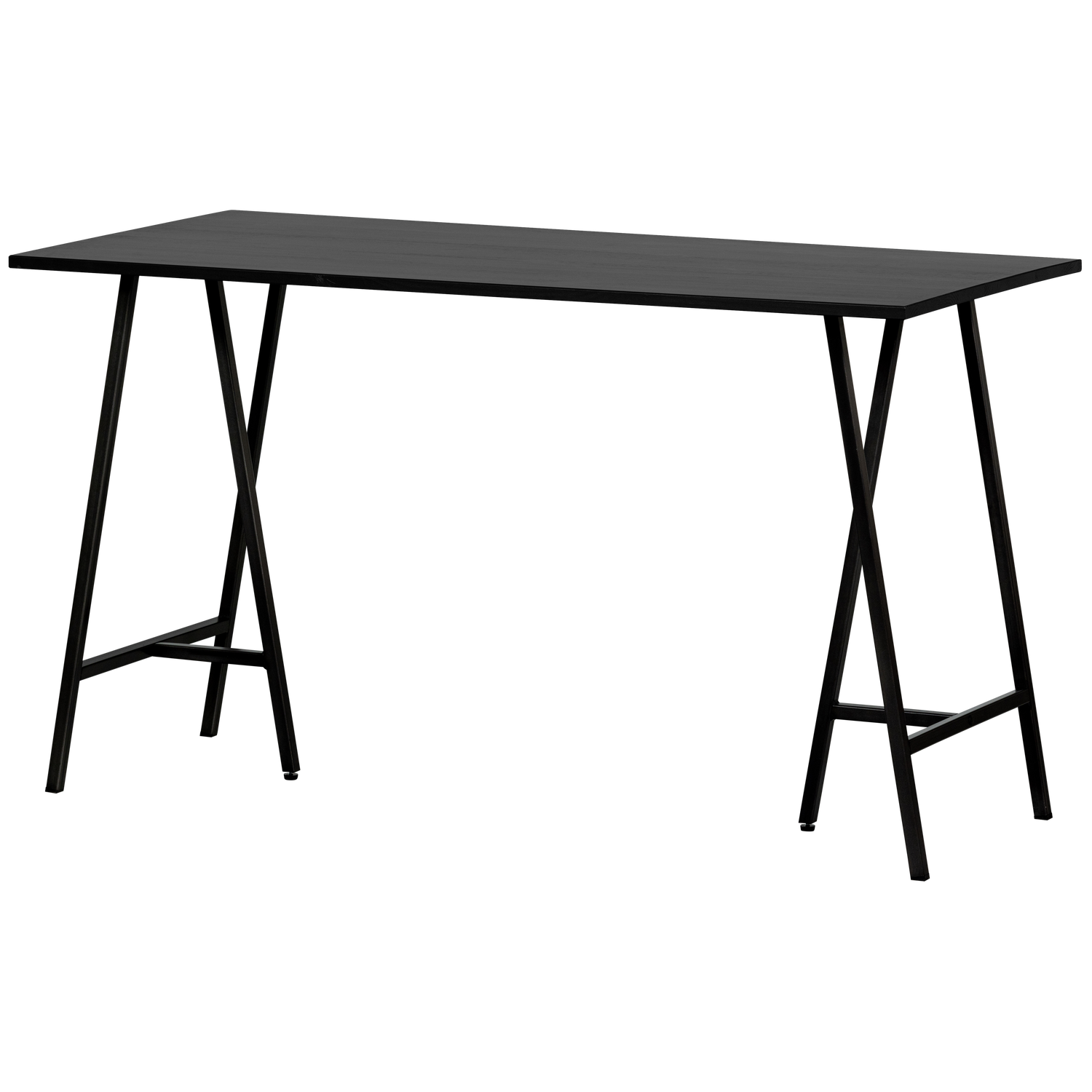 WOOOD Bureau Tino Grenen Matzwart [Fsc]