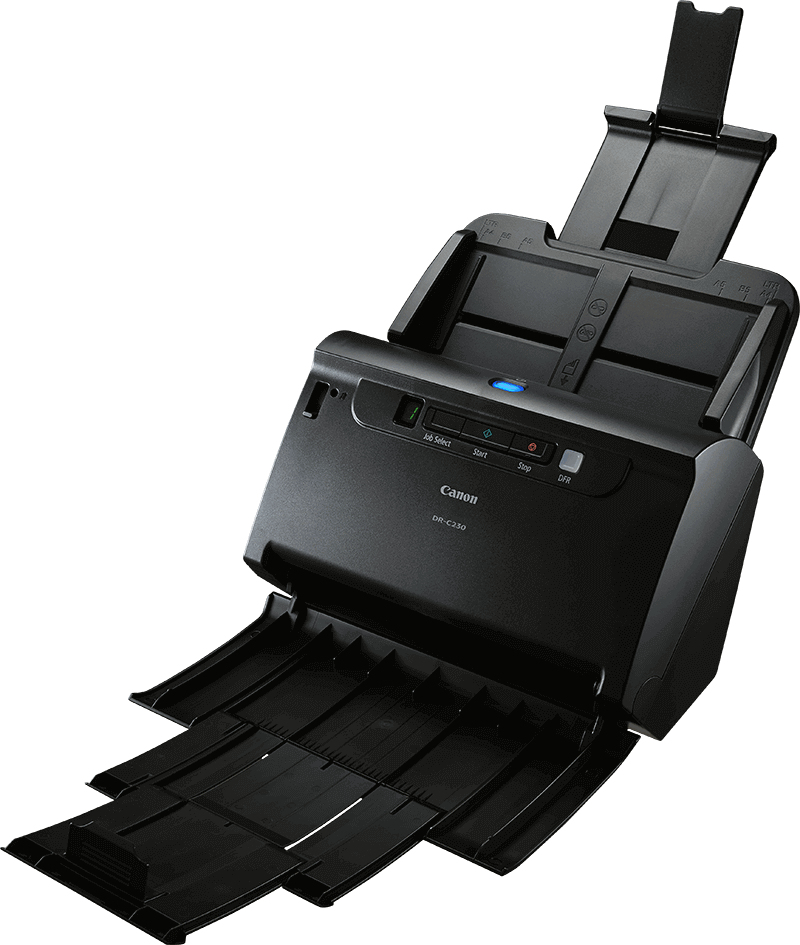 Canon imageFORMULA DR-C230 Paginascanner 600 x 600 DPI A4 Zwart afbeelding