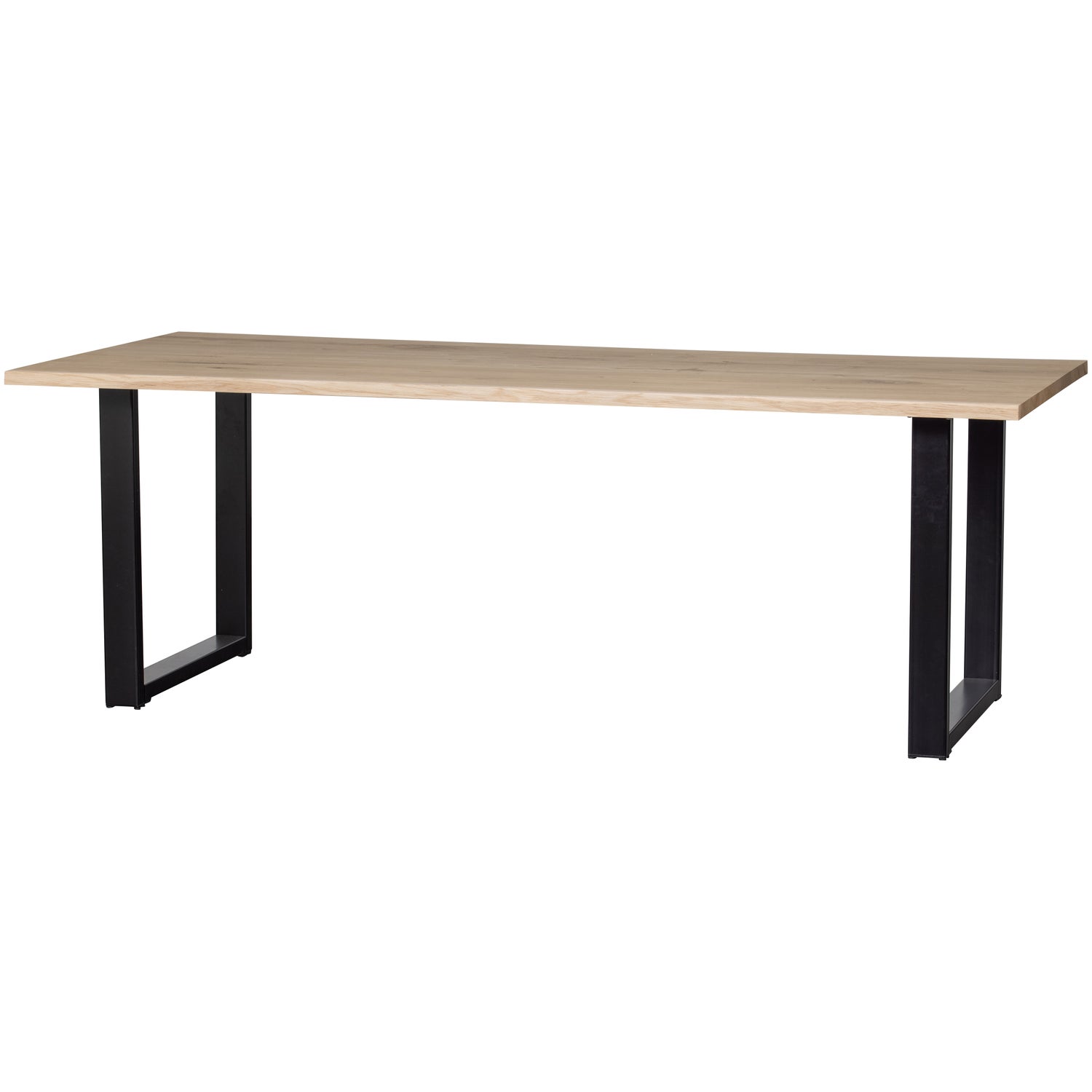 Combi-Tablo: Boomstam Eiken 220X90 & U-Poot [Fsc] afbeelding