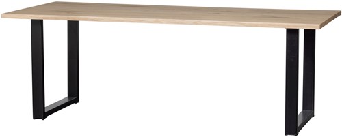 Combi-Tablo: Boomstam Eiken 199X90 & U-Poot [Fsc]