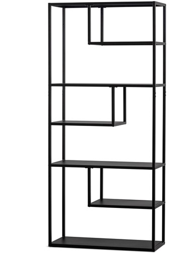 Vakkenkast Teun Zwart 85Cm