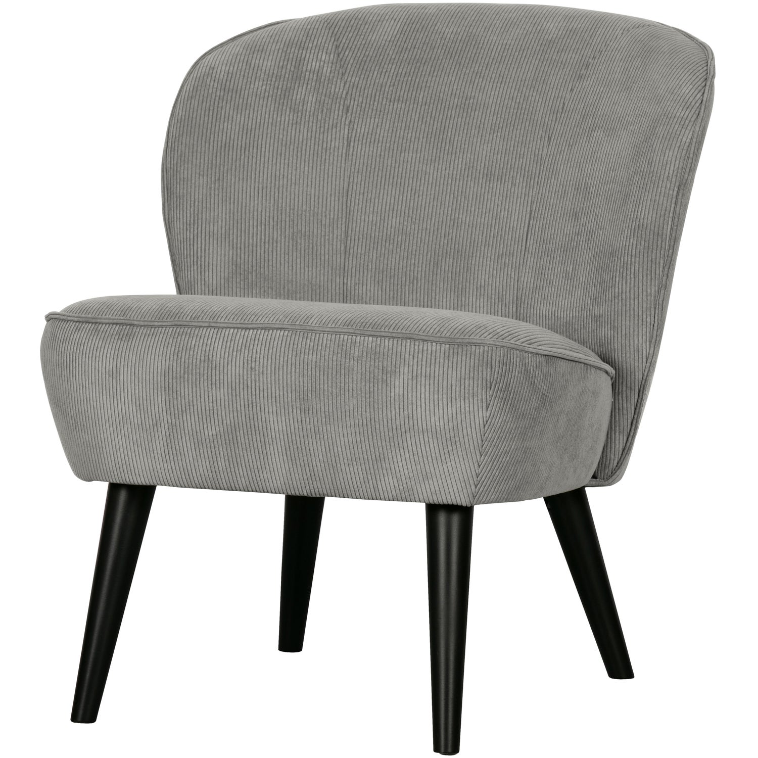 Fauteuil Sara Ribstof Vergrijsd Groen afbeelding