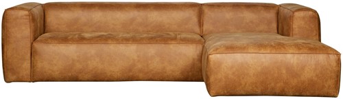 BEAN HOEKBANK RECHTS COGNAC