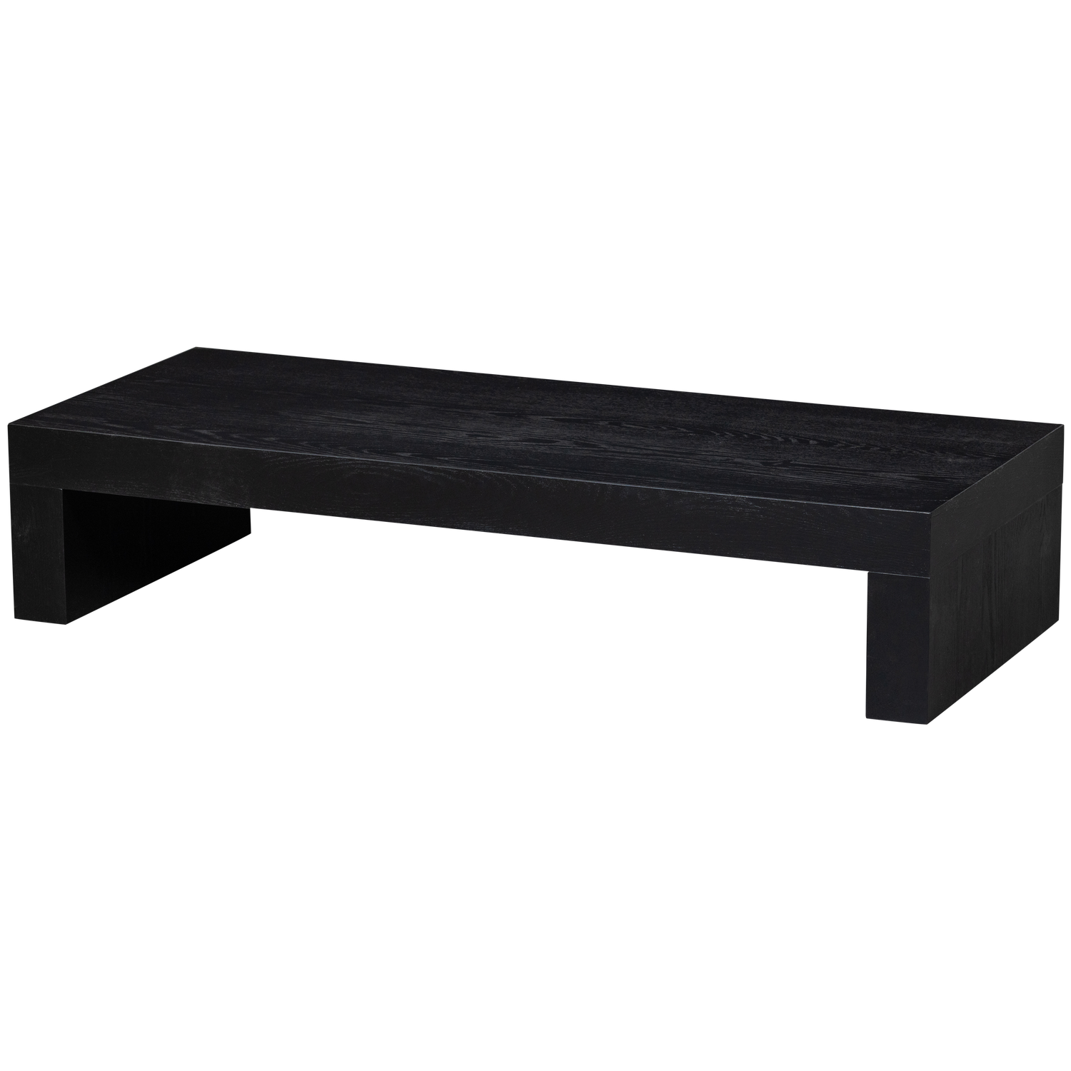 Salontafel Marte Hout Zwart afbeelding