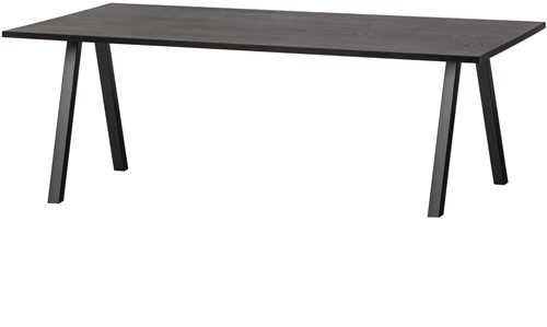 Combi-Tablo: Tafel Eiken Blacknight 160X90 & 2-Stand  [Fsc]
