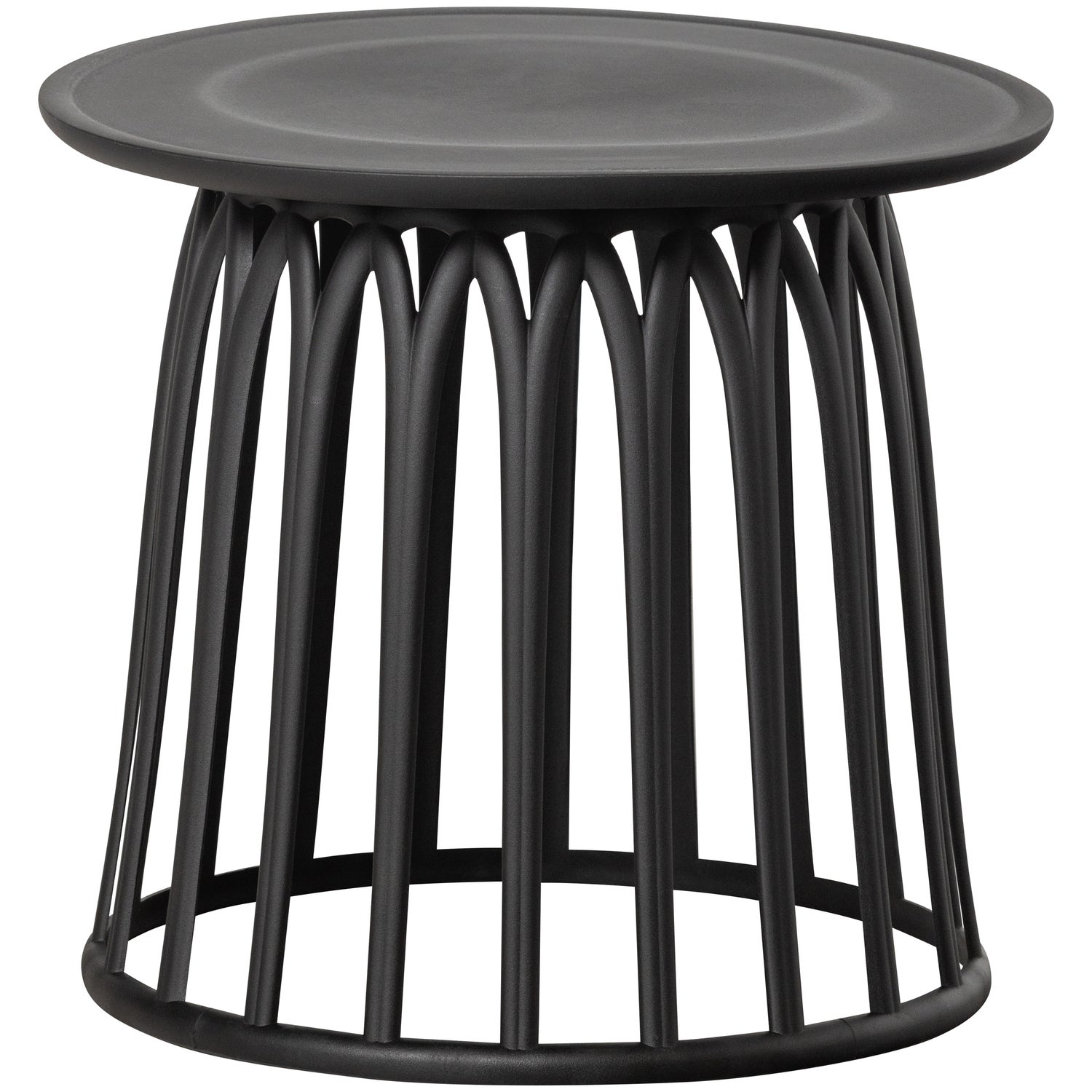 WOOOD Buiten Bijzettafel Boy Kunststof Zwart