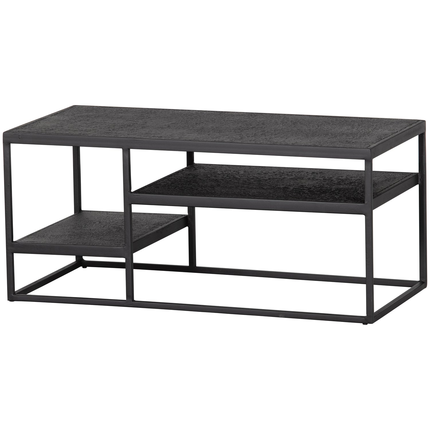 WOOOD Salontafel Febe Buiten Metaal Zwart