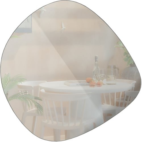 Spiegel Philou Zwart 60x59cm