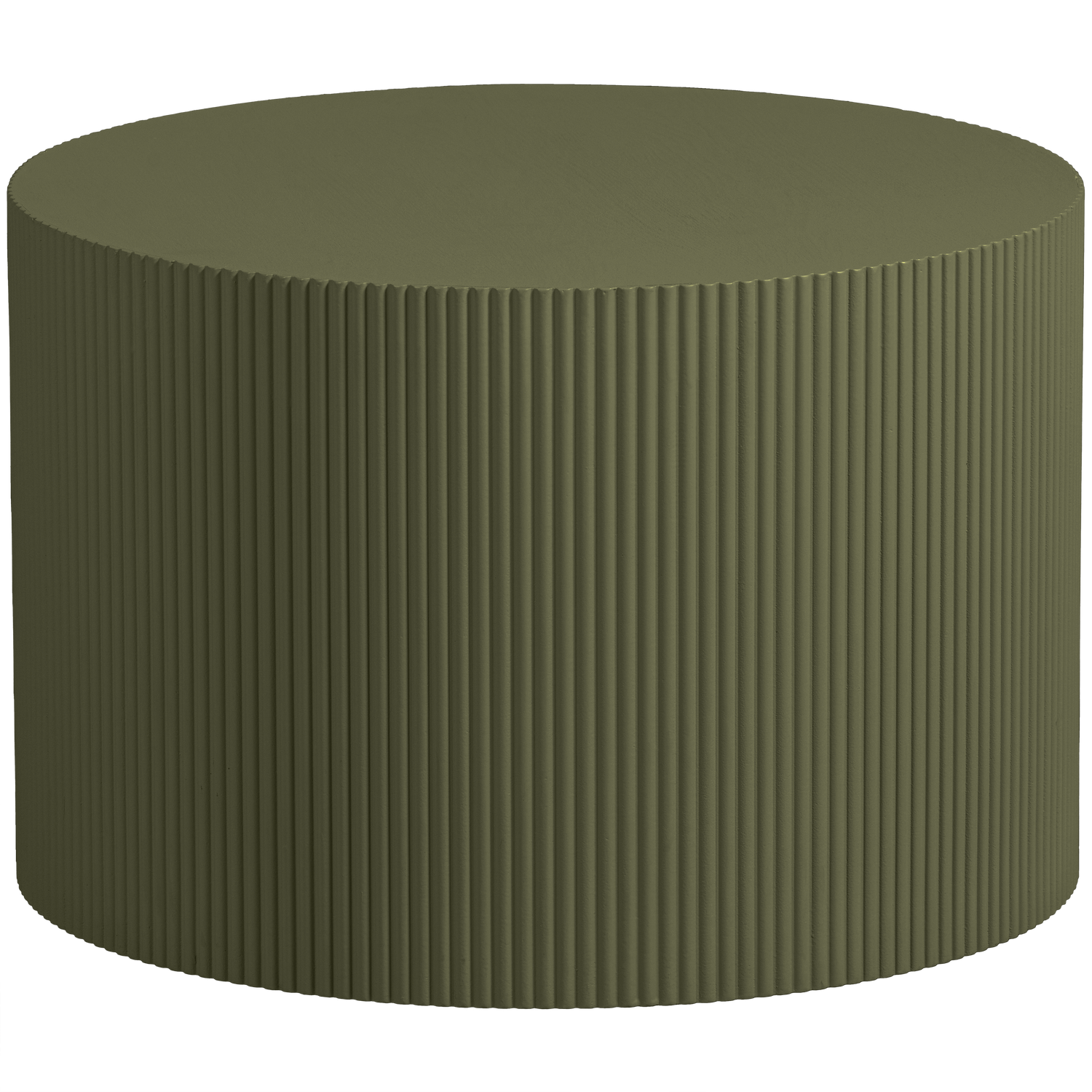 SANNE BIJZETTAFEL ROND MILITAIR GROEN afbeelding